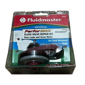 Fluidmaster 555C Universal PerforMax Flush Valve Repair Kit Fixes Leaks. NEW